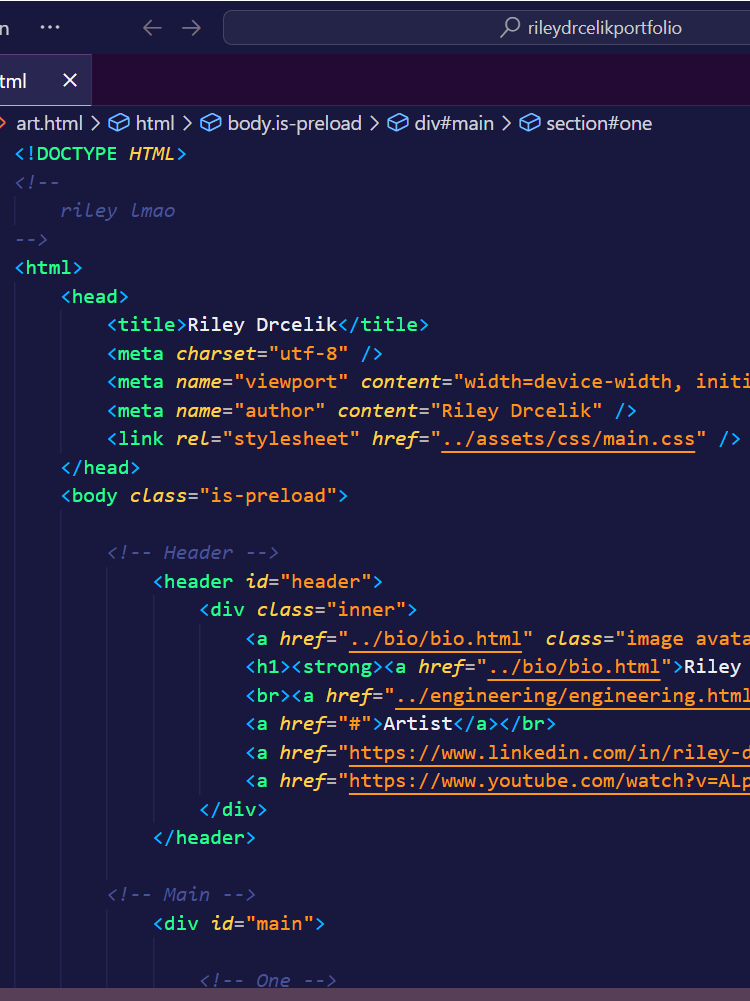 Personal Website